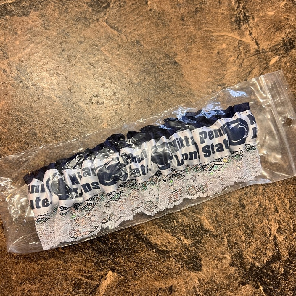 NWT Penn State Wedding Garter - Picture 1 of 3